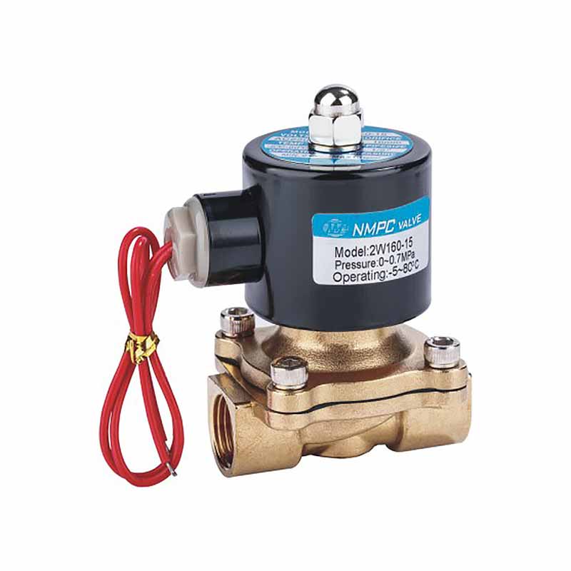 Válvula solenoide de acción directa bidireccional de dos posiciones de 2W